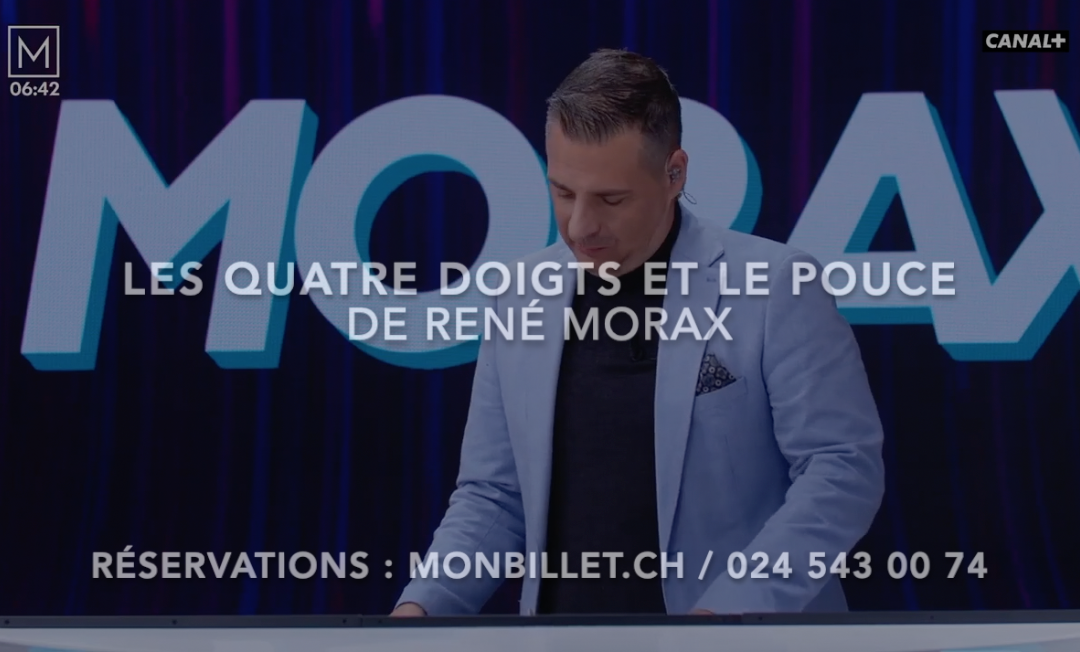 M Media/Canal+ Suisse accueille Fabian Ferrari et les 4 doigts et le pouce