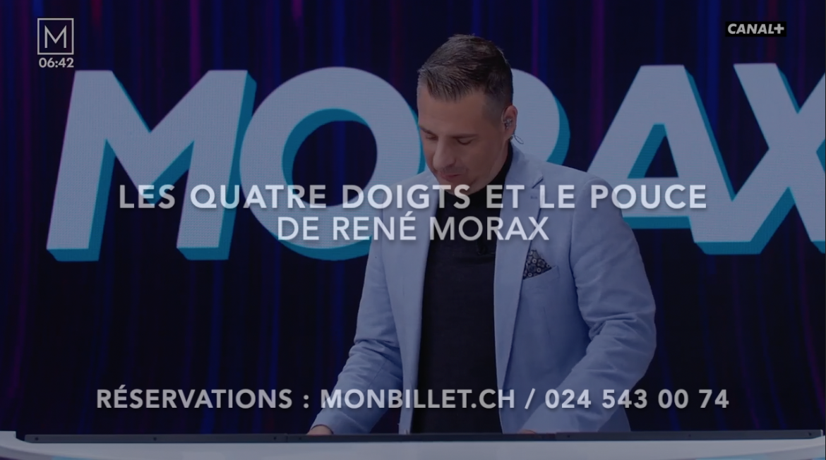 M Media/Canal+ Suisse accueille Fabian Ferrari et les 4 doigts et le pouce